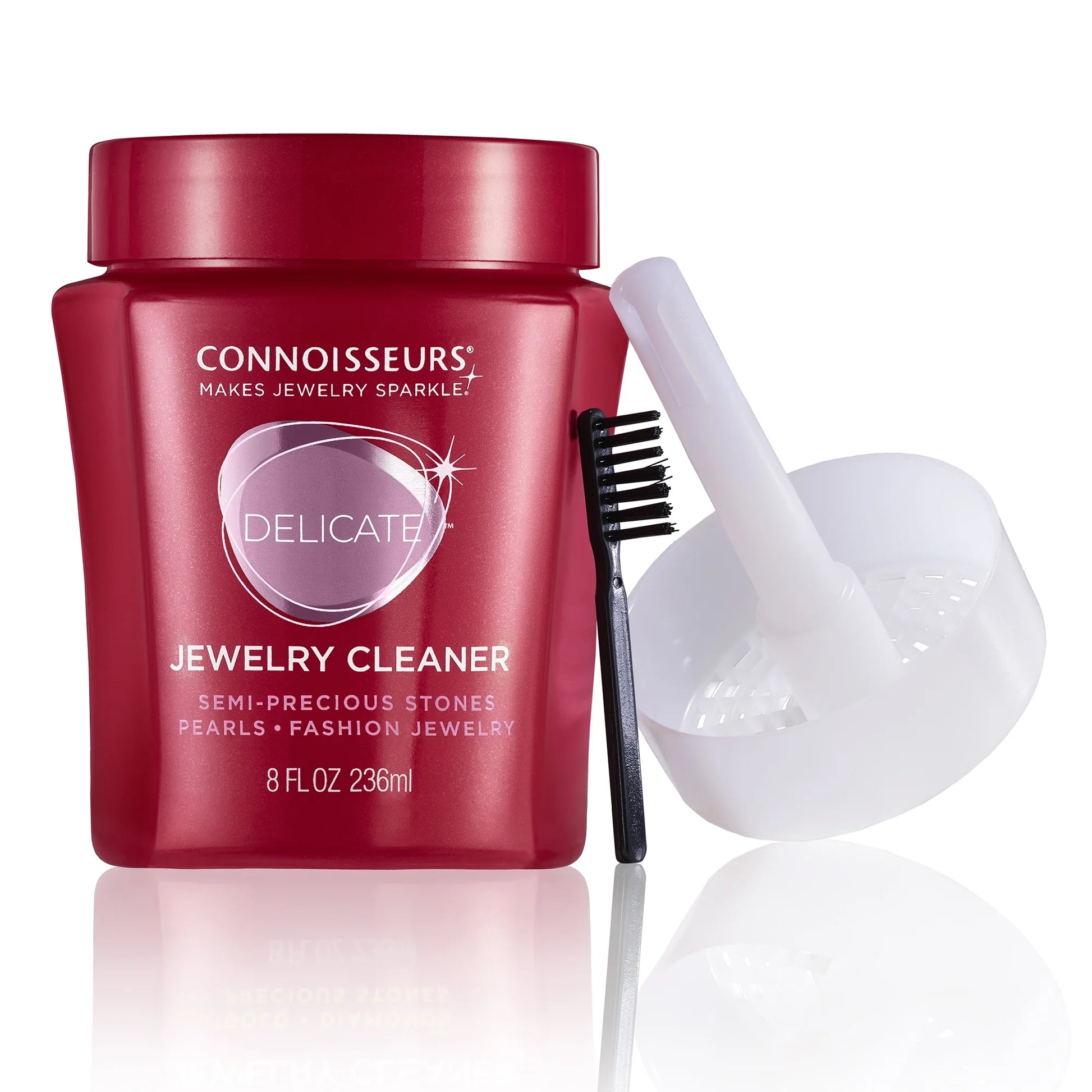 Connoisseur'S Delicate Liquid Dip Jewelry Cleaner in Red Packaging