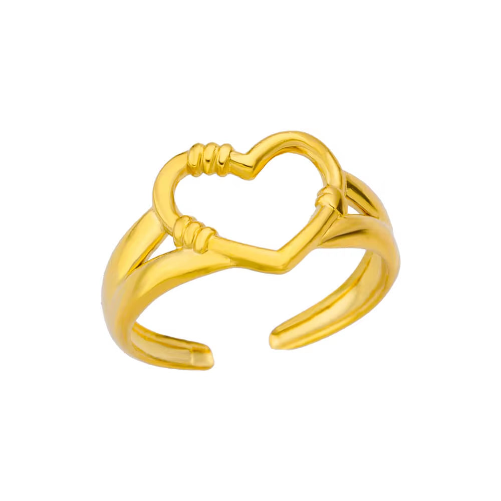 Stainless Steel Rings for Women Gold Color Couple Heart Ring 2023 Trend New in Wedding Aesthetic Luxury Jewelry Anillos Mujer